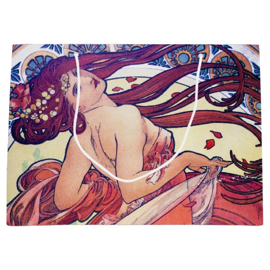 Alphonse Mucha Große Geschenktüte (Vorderseite)