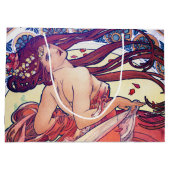 Alphonse Mucha Große Geschenktüte (Rückseite)