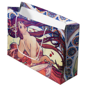Alphonse Mucha Große Geschenktüte
