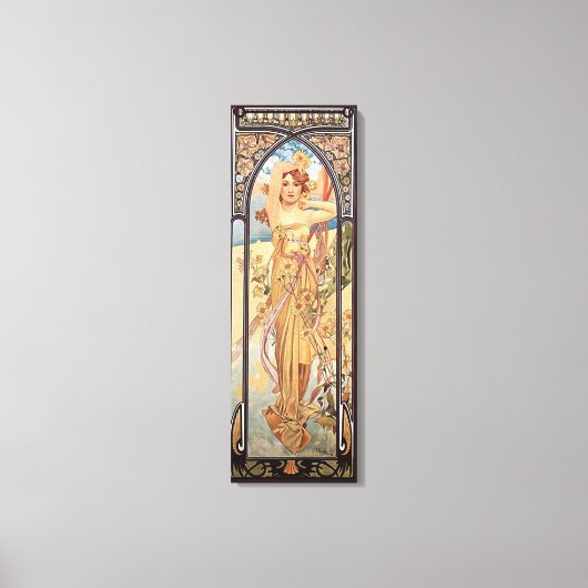 Alphonse Mucha, Helligkeit des Tages Leinwanddruck (Vorderseite)