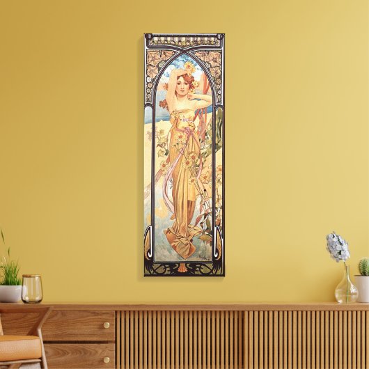 Alphonse Mucha, Helligkeit des Tages Leinwanddruck (Insitu (Wohnzimmer))