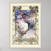 Alphonse Mucha Illustration: Die Beatitudes Poster (Vorne)