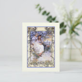 Alphonse Mucha Illustration: Die Beatitudes Postkarte (Stehend Vorderseite)