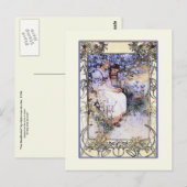 Alphonse Mucha Illustration: Die Beatitudes Postkarte (Vorne/Hinten)