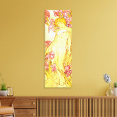 Alphonse Mucha Iris Leinwand Poster (Insitu (Wohnzimmer))