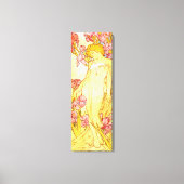 Alphonse Mucha Iris Leinwand Poster (Vorderseite)