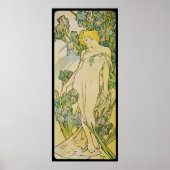 Alphonse Mucha Iris Poster (Vorne)