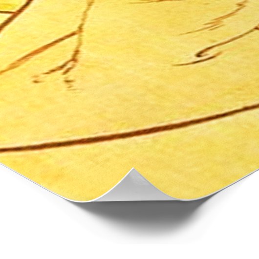 Alphonse Mucha Iris Poster (Ecke)