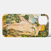 Alphonse Mucha - Iris WB Case-Mate iPhone Hülle (Rückseite (Horizontal))