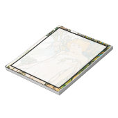 Alphonse Mucha - Iris WB Notizblock (Rotiert)