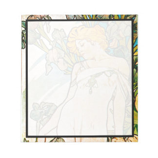 Alphonse Mucha - Iris WB Notizblock