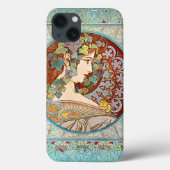 Alphonse Mucha Ivy Case-Mate iPhone Hülle (Rückseite)