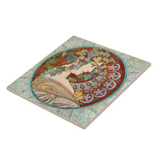 Alphonse Mucha Ivy Fliese