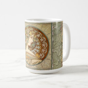 Alphonse Mucha Ivy Gallery Kaffeetasse