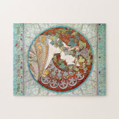 Alphonse Mucha Ivy Puzzle (Horizontal)