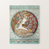 Alphonse Mucha Ivy Puzzle (Vertikal)
