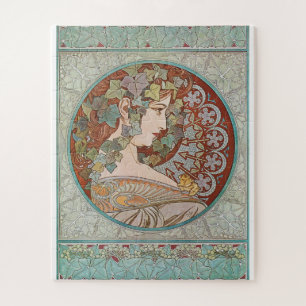 Alphonse Mucha - Ivy Puzzle