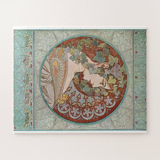 Alphonse Mucha - Ivy Puzzle (Horizontal)