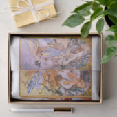 Alphonse Mucha | Jahreszeiten - 1897 Seidenpapier (Geschenk)