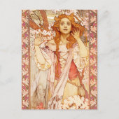 Alphonse Mucha Joan of Arc Postcard Postkarte (Vorderseite)