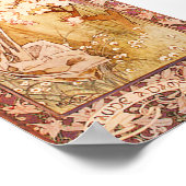 Alphonse Mucha Joan von Arc Poster (Ecke)