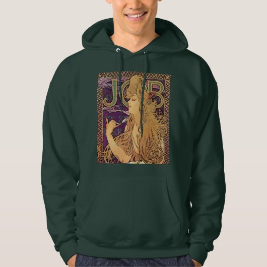 Alphonse Mucha , JOB パーカ Hoodie (Vorderseite)