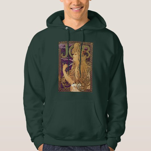 Alphonse Mucha , JOB Hoodie (Vorderseite)