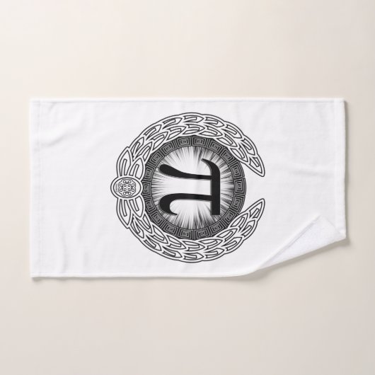 Alphonse Mucha JOB ISOGS Badhandtuch Set (Handtuch)