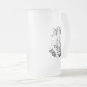 Alphonse Mucha JOB ISOGS Mattglas Bierglas (VorderseiteRechts)