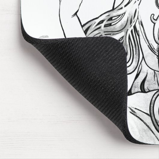 Alphonse Mucha JOB ISOGS Mousepad (Ecke)