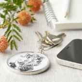 Alphonse Mucha JOB ISOGS Schlüsselanhänger (Seite)