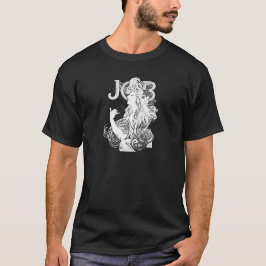 Alphonse Mucha JOB ISOGS T-Shirt (Vorderseite)