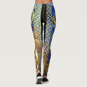 Alphonse Mucha JOB Leggings (Rückseite)