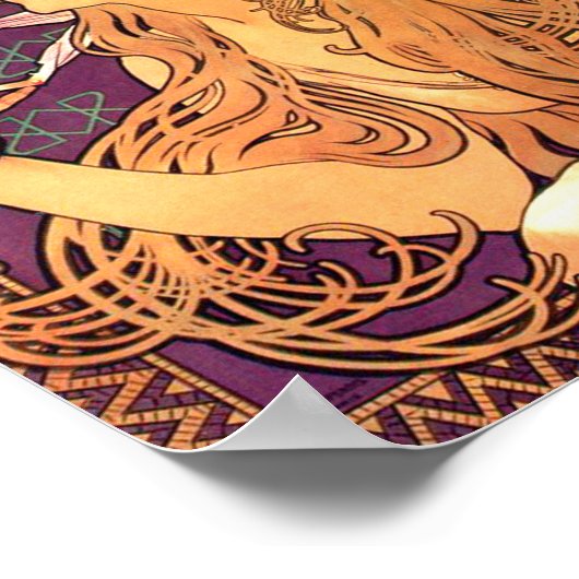 Alphonse Mucha - Job Poster (Ecke)