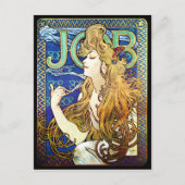 Alphonse Mucha JOB Postkarte (Vorderseite)
