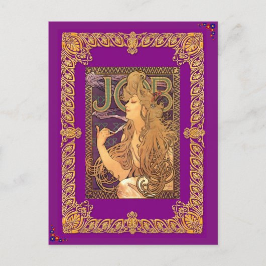 Alphonse Mucha - Job Postkarte (Vorderseite)