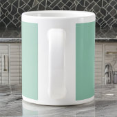 Alphonse Mucha Jugendstil-Frau mit Blume Jumbo-Tasse