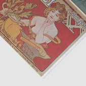 Alphonse Mucha Jugendstil für Künstler Seidenpapier (Ausschnitt)