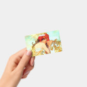 Alphonse Mucha Jugendstil Sommer Ausweis (Handheld)