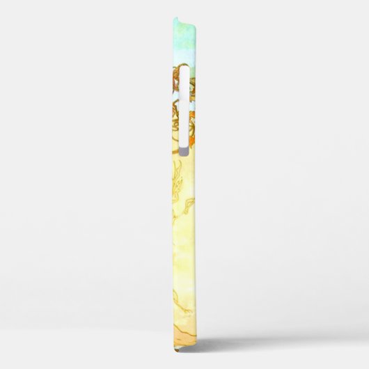 Alphonse Mucha Jugendstil Sommer Case-Mate iPhone Hülle (Rückseite / Links)