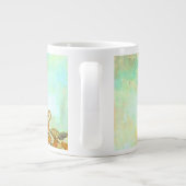 Alphonse Mucha Jugendstil Sommer Jumbo-Tasse (Rückseite)