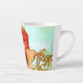 Alphonse Mucha Jugendstil Sommer Milchtasse (Rechts)