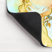 Alphonse Mucha Jugendstil Sommer Mousepad (Ecke)