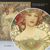 Alphonse Mucha Jugendstil Vintag Fliese