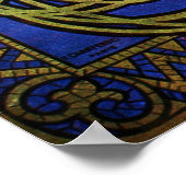 Alphonse Mucha Jugendstil-Werbeplakat Poster (Ecke)