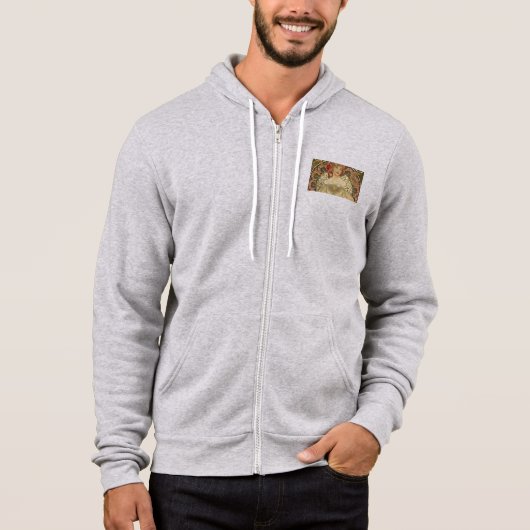 Alphonse Mucha - Jugendstilmeister Hoodie (Vorderseite)