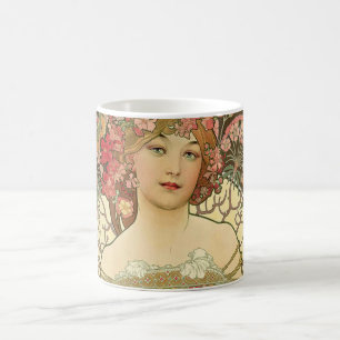 Alphonse Mucha - Jugendstilmeister Kaffeetasse