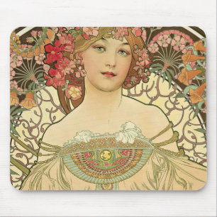 Alphonse Mucha - Jugendstilmeister Mousepad