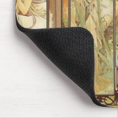 Alphonse Mucha - Jugendstilmeister Mousepad (Ecke)