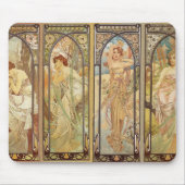 Alphonse Mucha - Jugendstilmeister Mousepad (Vorne)